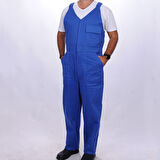 Formteks İşçi Kolsuz Tulum Gabardin Sax