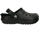 Crocs Classic Lined Clog Çocuk Terlik 207010-060 Black/Black