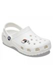 Crocs Jibbits Rainbow with Clouds Terlik Süsü