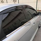 Ford Focus 1 Sedan 1998-2004 Uyumlu Mugen Cam Rüzgarlığı Seti Piano Black 4'lü İthal