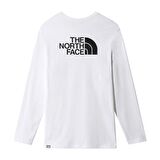 M L/S EASY TEE - EU Erkek T-Shirt NF0A2TX1FN41