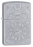 ZIPPO ÇAKMAK -29699 PF18 CLOCK GADGET  DESIGN 2