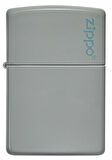 Zippo 49452 Flat Grey Zippo Logo Çakmak