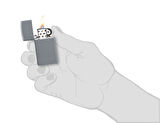 Zippo 49527 Slim Flat Grey Çakmak