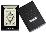 Zippo 49193 Hippie Skull Design Çakmak
