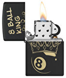 Zippo 218 King 8 Ball Design Çakmak