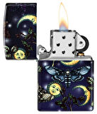 Zippo Butterfly Skull Design Çakmak
