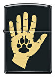 Zippo Hand And Paw Print Design Çakmak