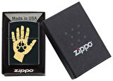 Zippo Hand And Paw Print Design Çakmak