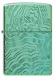Zippo 49203 Map Design Çakmak