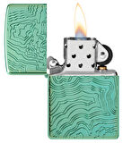 Zippo 49203 Map Design Çakmak