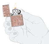 Zippo 49504 Hearts Design Çakmak