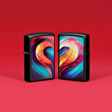 Zippo 218 Heart Set Left/Right Set Çakmak