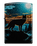 Zippo 49459 Wolf In Moon Design Çakmak