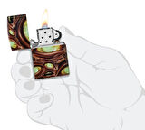 Zippo Zombie Eye Design Çakmak