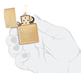 Zippo 204B Bond Bt 007 Gun Logo Çakmak