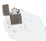Zippo 24095 Zippo Logos Design Çakmak
