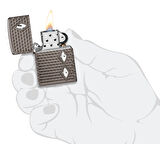 Zippo 24095 Pattern With Crystals Design Çakmak