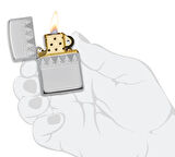 Zippo 26 SS Diamond Pattern Design Çakmak