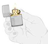 Zippo 26 SS Zippo Diamond Design Çakmak