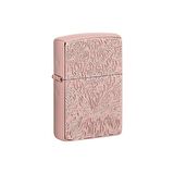 Zippo Çakmak 49703 Armor Zippo Carved Design