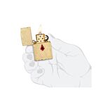 Zippo Çakmak 49802 Lucky Cat Design