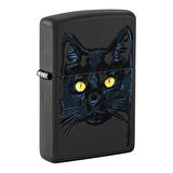 Zippo 218 2022 Pff Black Cat Design Çakmak