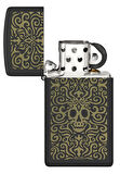 Zippo 1618 Skull Filigree Design Çakmak
