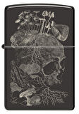 Zippo 24756 Skull Mushroom Design Çakmak