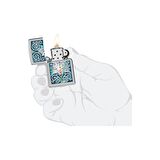 Zippo Çakmak 48592 Lotus Flower Design
