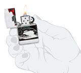 Zippo 49352 Hot Rod Design Çakmak