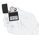 Zippo 218 Zippo Licensed Plate Emblem Çakmak