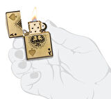 Zippo 48458 Ace Of Spades Design Çakmak