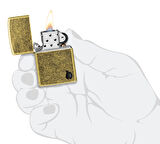 Zippo 29561 Armor Series Flame Çakmak