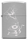 Zippo Record Player Design Çakmak