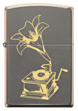 Zippo Record Player Design Çakmak