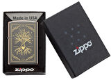 Zippo Tree Of Life Card Design Çakmak