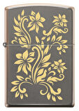 Zippo Floral Pattern Design Çakmak