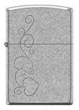 Zippo Swirly Heart Design Çakmak