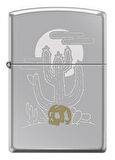 Zippo Cactus And Skull Design Çakmak