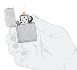 Zippo 205 Lined Arrows Design Çakmak