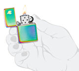 Zippo 151 Dots And Flame Design Çakmak