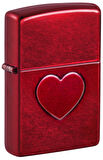 Zippo 21063 Stamped Heart Design Çakmak