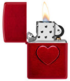 Zippo 21063 Stamped Heart Design Çakmak