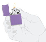 Zippo 46681 Reg Smoky Lavender Matte Ltr Çakmak