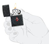 Zippo 24754 Diamond Pattern Design Çakmak