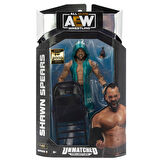 Jazwares AEW Karakterleri Model Aksiyon Figürler S5 Shawn Spears 40