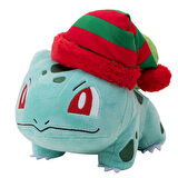 Pokemon Pelüş Figür Yılbaşı Serisi - Bulbasaur 20cm PKW3377