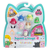 Squishmallows Squish-a-longs 8 Figür + Yüzük Set Seri 2 AL0065