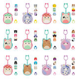 Squishmallows Squish-a-longs 3 Figür + Yüzük Çantalı Sürpriz Paket Seri 1